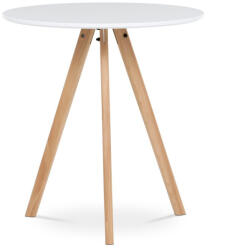  Fehér MDF Étkezőasztal 70×70 cm. DT-320 WT (artDT-320-WT)