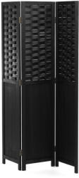 Artium Fekete Tömörfa Paraván. EF-L145 BK (artEF-L145-BK)