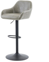  Szürke Ekobőr Bárszék. AUB-716 GREY3 (artAUB-716-GREY3)