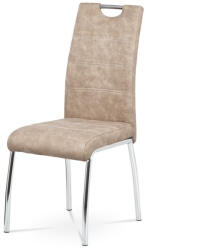  Bézs Vintage Szövet Étkezőszék. HC-486 CRM3 (artHC-486-CRM3)