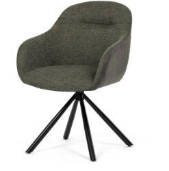  Zöld Szövet Étkezőszék. DCH-Y1143 GRN2 (artDCH-Y1143-GRN2)