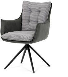 Szürke kordbársony Étkezőszék. DCH-D1345 GREY2 (artDCH-D1345-GREY2)
