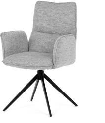  Szürke Szövet Étkezőszék. DCH-D1328 SIL2 (artDCH-D1328-SIL2)