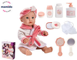 Mamido Păpușă bebeluș cu set de baie și accesorii Păpușă Bebeluș MT1221 (MT1221) Papusa