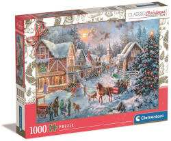 Clementoni Karácsony Getting Ready 1000 db-os puzzle Clementoni (81504)