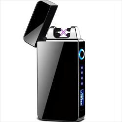 HARAHU Elektromos öngyújtó USB töltéssel AC - 39089 - Fekete KP39089