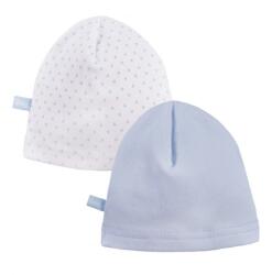 Eevi Pamut sapka fehér/kék (2 db) - 56