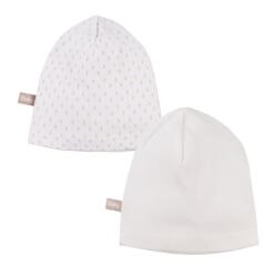 Eevi Pamut sapka fehér/bézs (2 db) - 56