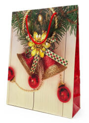 Karácsonyi Ajándéktáska "S" 18x24x7cm