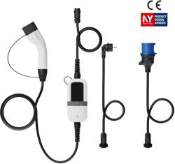 Rheidon Elektromos Autó Állítható Otthoni Töltő - (1x32A) 7.2kW - 7, 5m Type2 kábellel