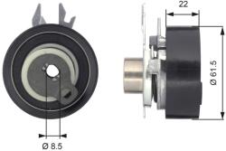 GATES feszítő, fogasszíj GATES T43061 for VW, SEAT (T43061)