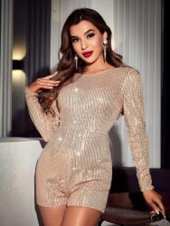 Shein Party overál flitteres nyitott hátú L 40-es