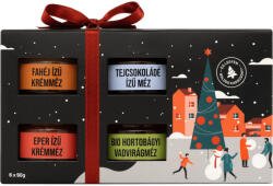 Virágbéke KARÁCSONYI MÉZVÁLOGATÁS - Zokni helyett 6x90 g - Virágbéke