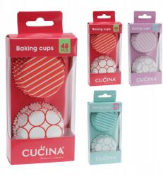 Koopman 7 cm-es cupcake papír (48 db) színek és motívumok keveréke (8720573774109)