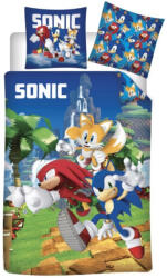 Sega Sonic, a sündisznó ágyneműhuzat 140×200cm, 70×90 cm Nr 02