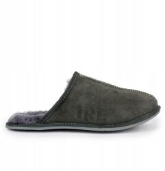 IRE SHOES Férfi papucs, bőr, bélelt, házi papucs, Size 41-46 (Kapcie męskie skóra zamszowa)