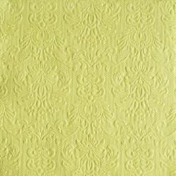 Ambiente Elegance light green papírszalvéta 33x33cm, 15db-os