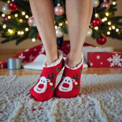  Mikulásos-Karácsonyi rövid zoknimamusz 106187