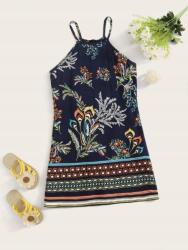 Shein Lányka virágmintás miniruha, Size 140, műselyem