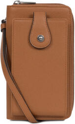 Hexagona Női kézitáska mobiltelefonhoz és dokumentumokhoz Hexagona Valeri - konyak