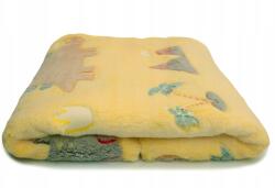 Orient Fashion Sötétben világító plüss, dinoszaurusz mintás, 1/2Mb (Plush_świecący Dinozaury_Żółty 0,5)