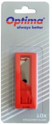 Optima Rezerve cutter trapezoidale SK5, 10 buc/tub dispenser, in blister, Optima Premium (OP-385000105) - ihtis