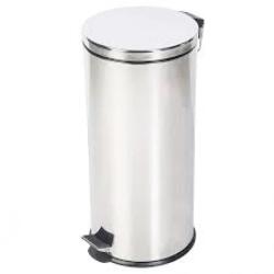  Cos inox 30 litri cu pedala si galeata interioara (SMR0009)
