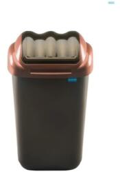 Plafor Cos plastic cu capac batant, pentru reciclare selectiva, capacitate 30l, PLAFOR Fala (PL-608) Cos de gunoi