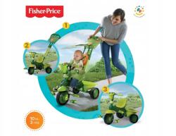 Mattel Royal zöld tricikli (FPST1570033)