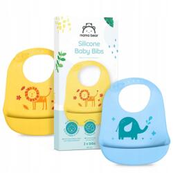 Mama Bear szilikon előke (123456)