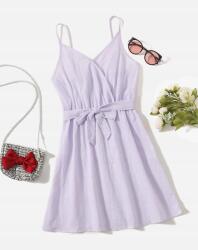 Shein Lány pamut ruha, lila, 8-9 éves