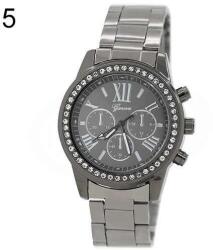 Geneva Ceas dama Geneva cu cristale - black Ceas