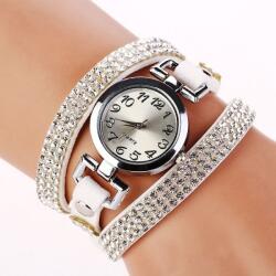 QUARTZ ceas dama cu cristale Sophie - white Ceas