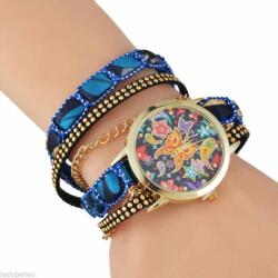 QUARTZ Ceas dama Butterfly & Flowers Fantasy Ceas