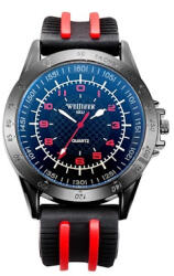 QUARTZ Ceas barbatesc sport, curea bicolora Ceas