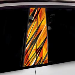  Set 2 stickere decorative pentru stalpii usilor, print autoadeziv de inalta rezolutie, dimensine 2 buc x 50 x 22 cm , cod: AVX-SSU-23 FAVLine Selection (SSU-23)