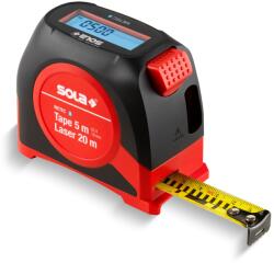SOLA Ruleta digitala 5m cu telemetru laser 20m, Bluetooth, SOLA METEC - Sola-71510201 (SOLA-71510201) - zoomzi