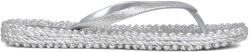 Ilse Jacobsen Șlapi Flip-Flops CHEERFUL01-071 silver (CHEERFUL01-071 silver)