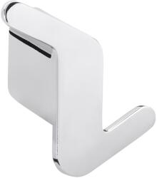 Bemeta Organic Cuier baie dublu 4 cm, varianta stanga, inox (157106201L)