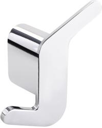 Bemeta Organic Cuier baie dublu 4 cm, varianta dreapta, inox (157106201)
