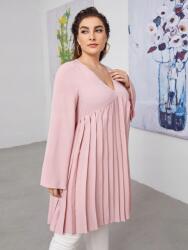 Shein láncolt ruha, bő ujjakkal, Size XL, rózsaszín, 100% poliészter