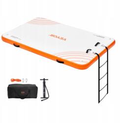 Vevor Felfújható lebegő tutaj, 2, 43×1, 52m, uszoda, strand, csúszásgátló PVC (Nadmuchiwana wodna pływająca platforma)