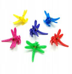  Krabik Hajcsatok, színes szitakötők, 36 db, műanyag, 3.5cm (4336 SAM)