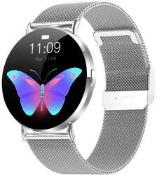  Okosóra, női, Amoled, ultravékony, ezüst, lengyel-cseh menü (SW-KM88S)