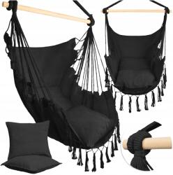 MalTec Brazil Szék, kerti függőszék, 120kg teherbírás, 2 párnával (Fotel Wiszący 111314)