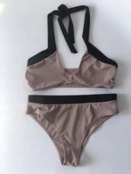 Shein Fürdőruha bikini kétszínű halter M 38