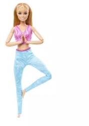 Mattel Barbie: păpușă yoga flexibilă - blondă Papusa Barbie