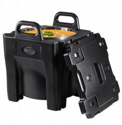 Vevor Nagy Gasztronómiai Ebéd Termosz, 30.3 liter, fekete, szigetelt