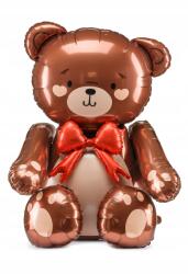 Party Deco Fólia Lufi Maci Álló Barna Party Ajándék