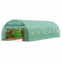 VEVOR Fóliaalagút, 8.9×2.95×2.25m, 26m2, horganyzott kerettel (3×9×2m(6)G)